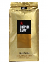 Кофе в зернах Goppion Qualita Oro (Гоппион Кволита Оро), органически чистый кофе, 1 кг, вакуумная упаковка
